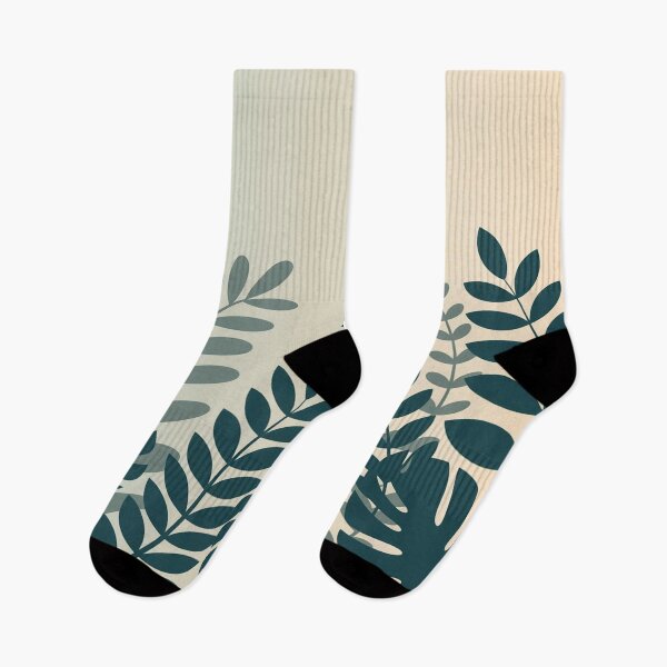 Item preview, Teal Botanical Silhouette Modern Minimal Art designed and sold by DesigntshirtWB.
