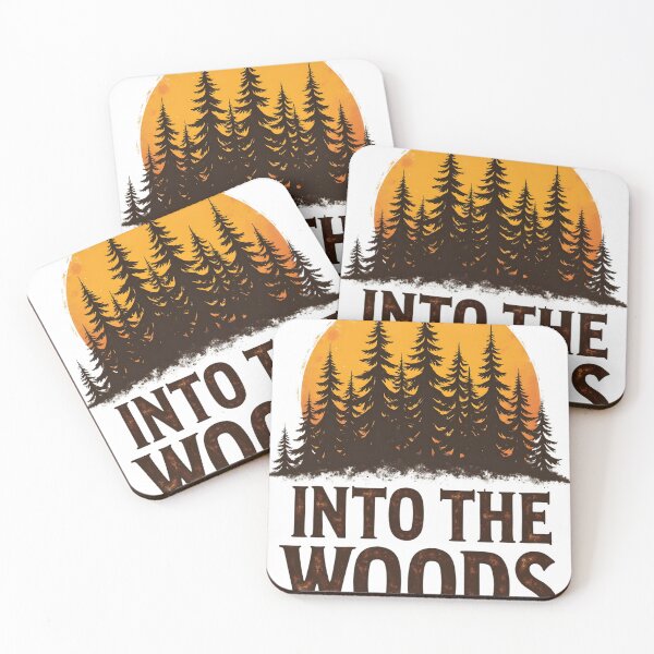 Item preview, Into The Woods Forest Sunset Design designed and sold by MWShirtDesign.