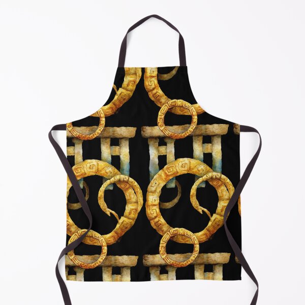 Item preview, Interlocking Golden Brass Rings Pattern designed and sold by Piotrek0001.