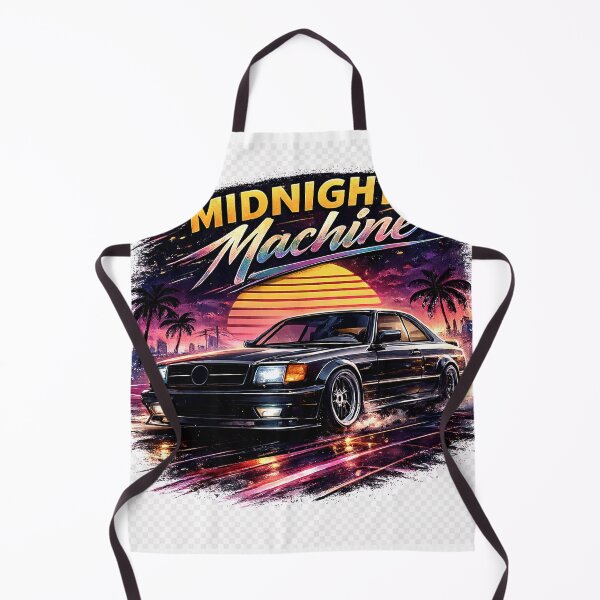 Item preview, Midnight Machine - 80s Euro Coupe Retro Car Art designed and sold by ClassicThrottle.