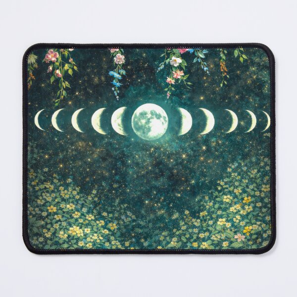 Item preview, Gorgeous Moon Phases Green Garden designed and sold by scicilysimonee.