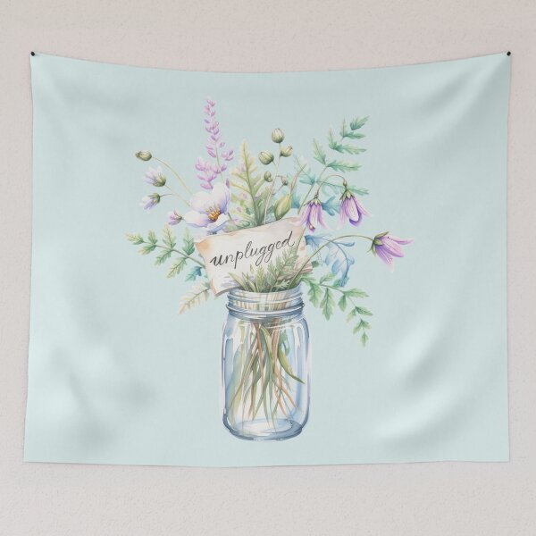 Item preview, Botanical Self Care Jar designed and sold by SignumShop.