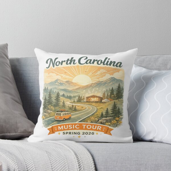 Item preview, North Carolina Spring Music Festival Roadtrip designed and sold by Combat Skies.