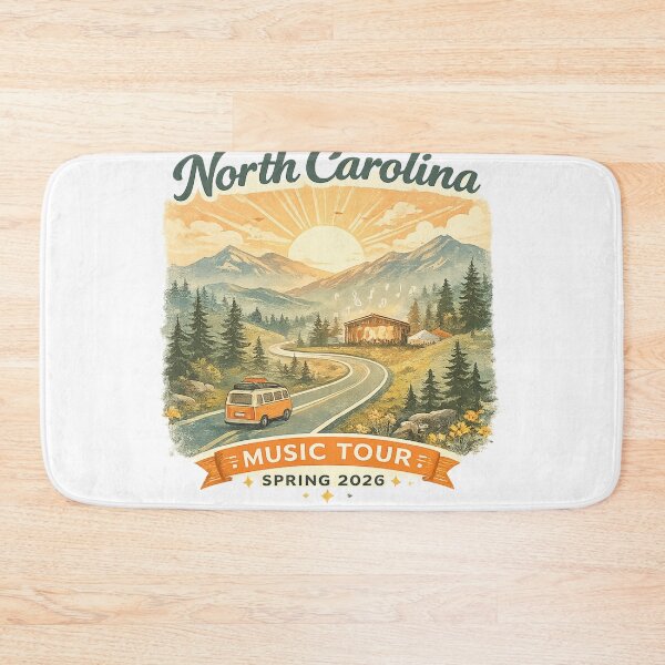 Item preview, North Carolina Spring Music Festival Roadtrip designed and sold by Combat Skies.