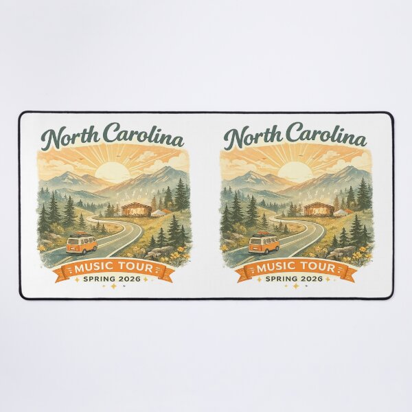 Item preview, North Carolina Spring Music Festival Roadtrip designed and sold by Combat Skies.