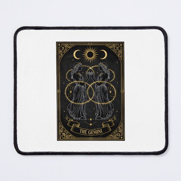 Item preview, The Gemini Celestial Twins Tarot Card Art designed and sold by Kvarny.