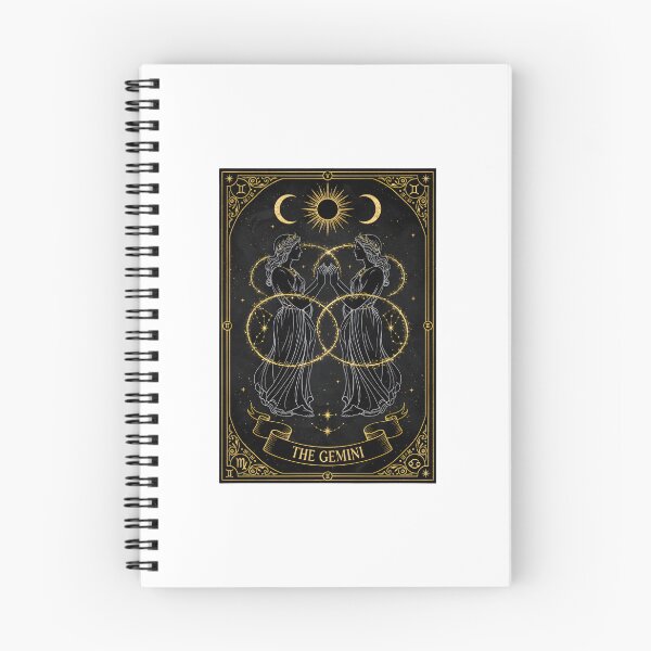 Item preview, The Gemini Celestial Twins Tarot Card Art designed and sold by Kvarny.