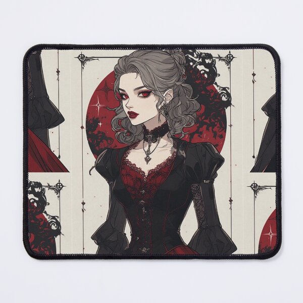 Item preview, Gothic Vampire Girl – Victorian Anime designed and sold by ArtsJulian.