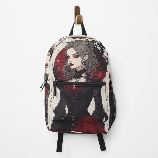 Item preview, Gothic Vampire Girl – Victorian Anime designed and sold by ArtsJulian.