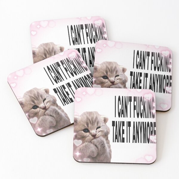 Item preview, Mental health cat meme designed and sold by Earlrose.