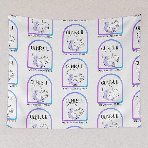 Item preview, Olney, Illinois - Home of the White Squirrels designed and sold by WCFreckles.