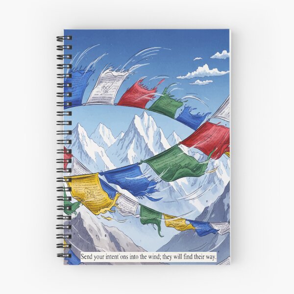 Item preview, Nepal Prayer Flags - Mount Everest Watercolor digital Art designed and sold by TheDesignDen21.