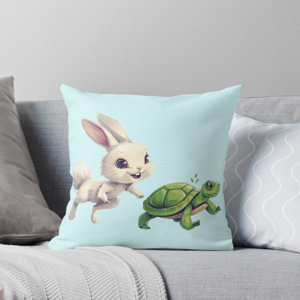 Item preview, Throw Pillow designed and sold by bubblyrainbow.