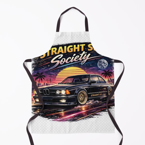 Item preview, Straight Six Society - 80s Euro Coupe Classic Tuning Car Art designed and sold by ClassicThrottle.