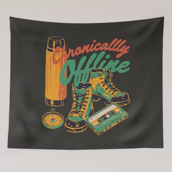 Item preview, 70s Offline Wanderer Collage designed and sold by SignumShop.