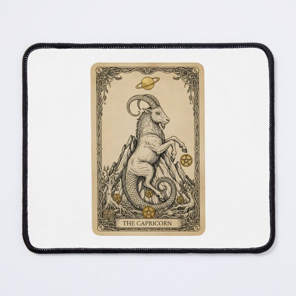 Item preview, The Capricorn Sea-Goat Vintage Tarot Card designed and sold by Kvarny.