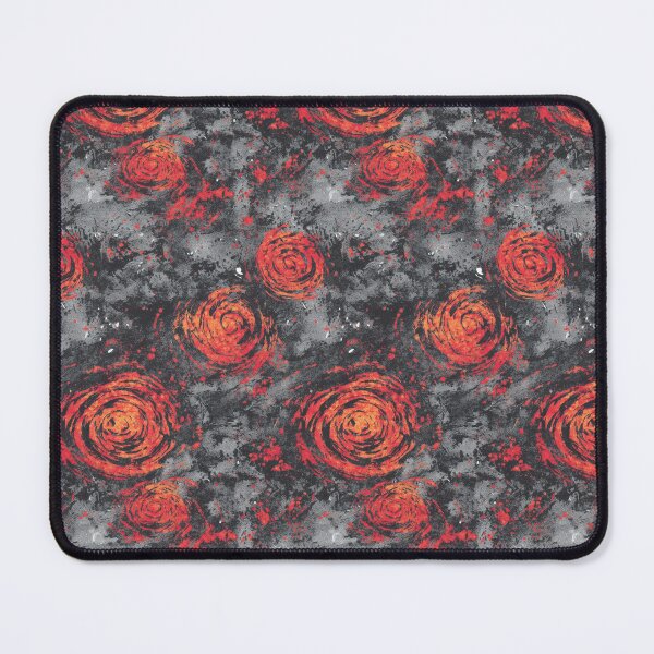 Item preview, Red Rose Sketch on Concrete Grey Wall designed and sold by Piotrek0001.