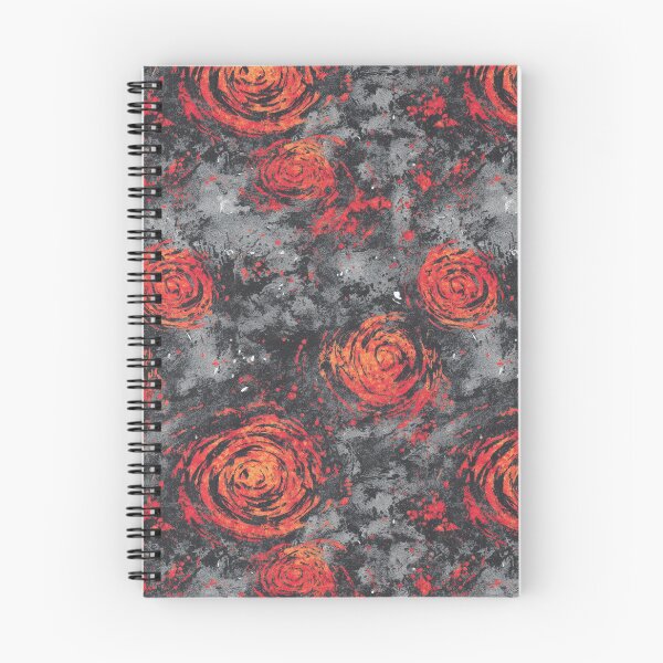 Item preview, Red Rose Sketch on Concrete Grey Wall designed and sold by Piotrek0001.