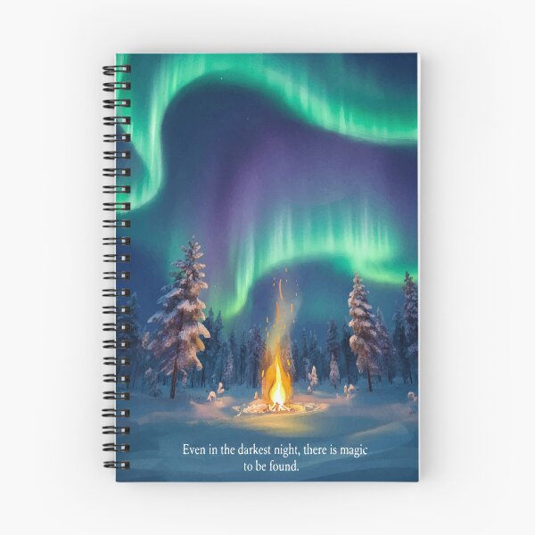 Item preview, Swedish Lapland - Aurora Borealis Watercolor Digital Art designed and sold by TheDesignDen21.