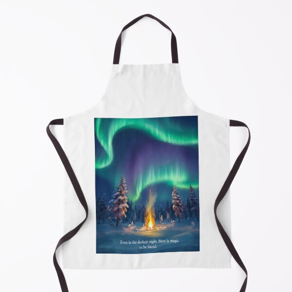 Item preview, Swedish Lapland - Aurora Borealis Watercolor Digital Art designed and sold by TheDesignDen21.
