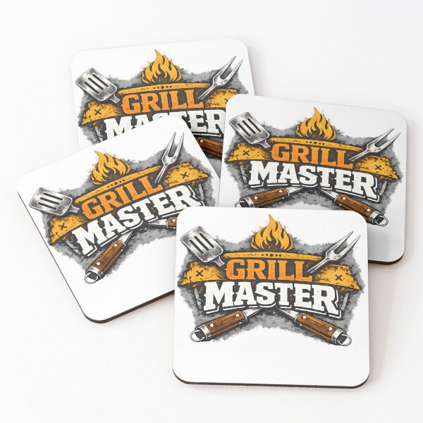 Item preview, Grill Master BBQ Grilling Retro Design designed and sold by MWShirtDesign.