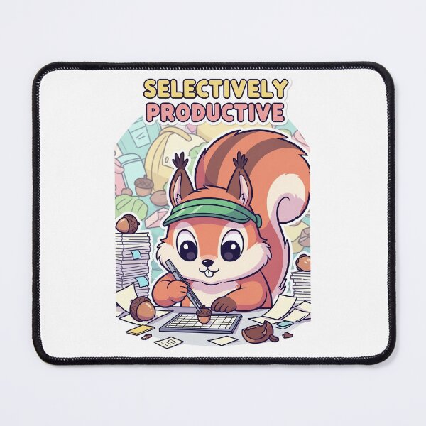 Item preview, Selectively Productive  - Cute Squirrel  designed and sold by artaipix.