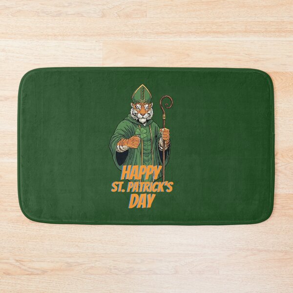 Item preview, Saint Purr-trick – Lucky Tiger Guardian designed and sold by CARPIO Creations.