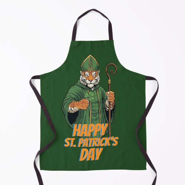 Item preview, Saint Purr-trick – Lucky Tiger Guardian designed and sold by CARPIO Creations.