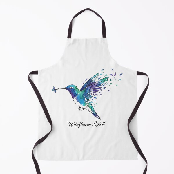 Item preview, "Modern Abstract Hummingbird: Deconstructed Geometric Wings in Teal and Indigo" designed and sold by Blue Bird  Designs.