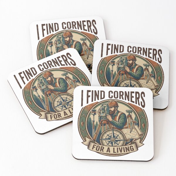 Item preview, I Find Corners For A Living Land Surveyor designed and sold by Michalsky99.