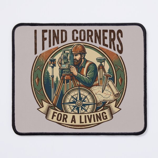 Item preview, I Find Corners For A Living Land Surveyor designed and sold by Michalsky99.