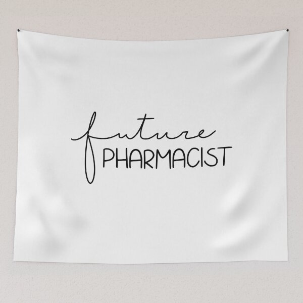 Item preview, Future Pharmacist - Minimalist Aesthetic Quote Design designed and sold by Nesstitches.