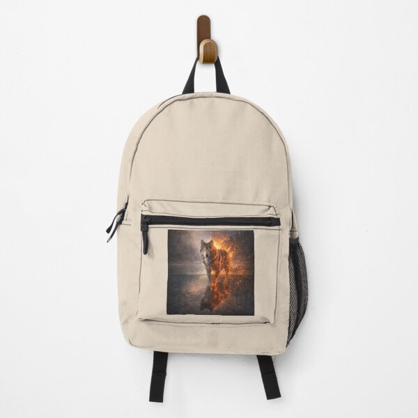 Item preview, Wolf at the Threshold of Fire designed and sold by GeoWild Designs.