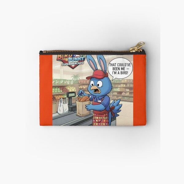 Item preview, Bird Bunny Supermercado  "That Could've Been Me I'm A Bird" Funny Puerto Rico Grocery Store Cartoon designed and sold by SammyMorry.