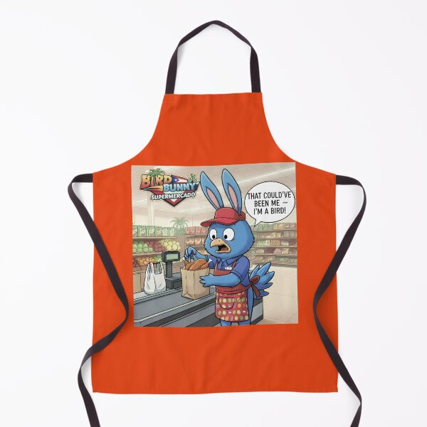 Item preview, Bird Bunny Supermercado "That Could've Been Me I'm A Bird" Funny Puerto Rico Grocery Store Cartoon designed and sold by SammyMorry.