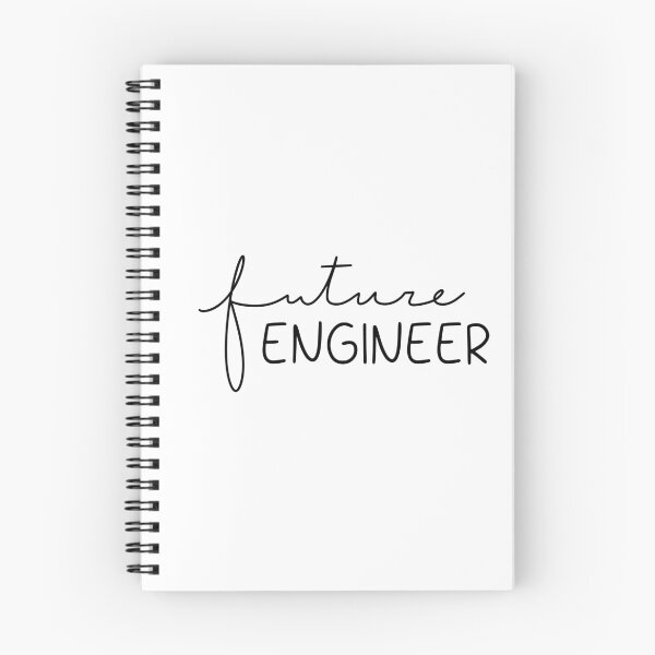 Item preview, Future Engineer - Minimalist Aesthetic Quote Design designed and sold by Nesstitches.