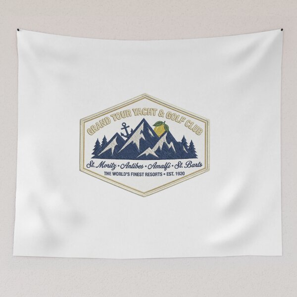 Item preview, Grand Tour Yacht & Golf Club – Luxury Resort Heritage Emblem designed and sold by Maisonsucces.