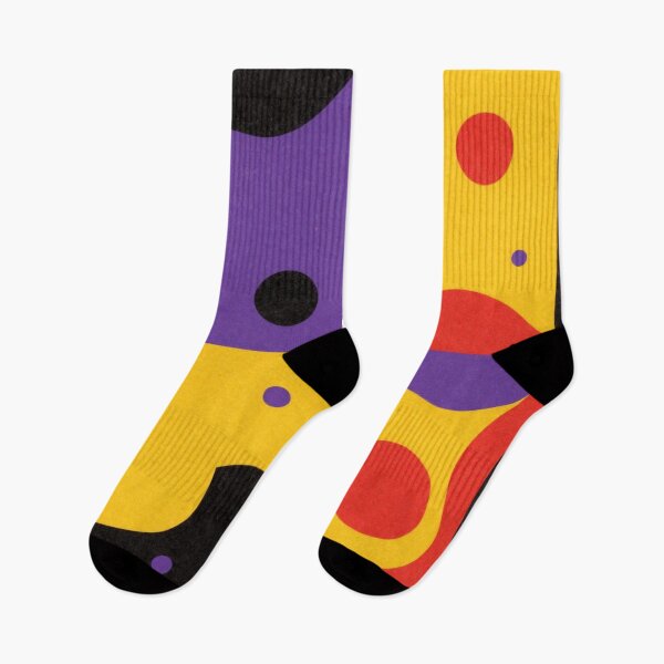 Item preview, dynamic quadrant colorful geometric abstract design designed and sold by SmashingDeals.