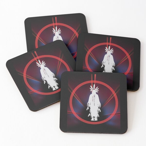 Item preview, Spiritual Native Warrior Silhouette Art designed and sold by Aquarius-club.