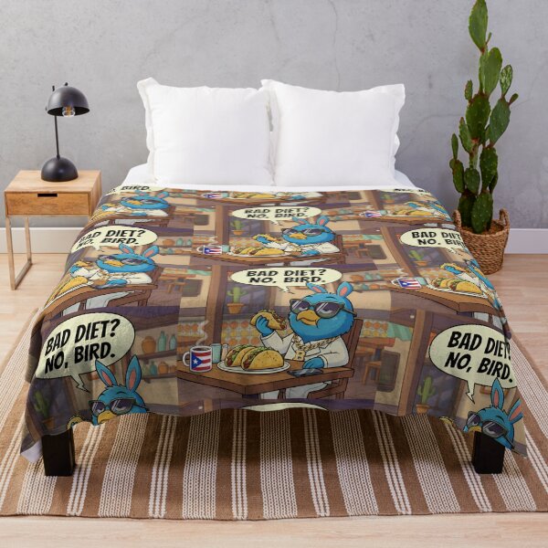 Item preview, Bad Diet No Bird Meme - Bird Bunny Eating Tacos - Funny Food Lover 2026 designed and sold by SammyMorry.