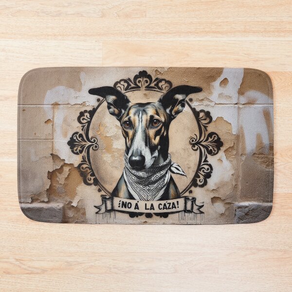 Item preview, GALOGO - Street Variations - No a la caza_03 designed and sold by GALOGO – Art for Sighthounds & Animal Welfare.