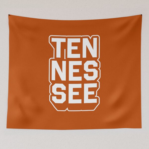 Item preview, Tennessee Retro Varsity - Hometown Pride & Streetwear Block Typography designed and sold by MZS Studio.