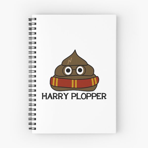 Item preview, Harry Plopper poop sticker designed and sold by ButterflyKissCollab.