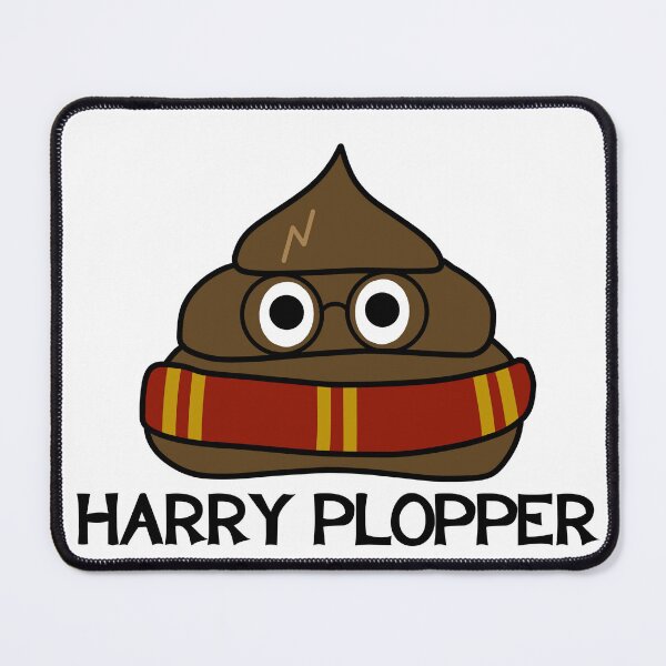 Item preview, Harry Plopper poop sticker designed and sold by ButterflyKissCollab.