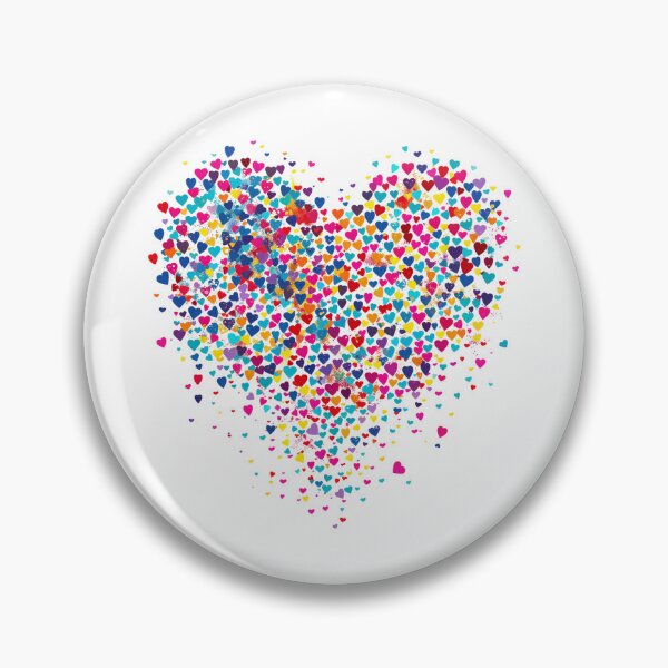 Item preview, Confetti Heart designed and sold by bubblyrainbow.