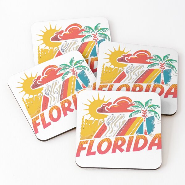 Item preview, Four Seasons in One Day – Florida Weather Vibes Retro Art designed and sold by UrbanPunch.