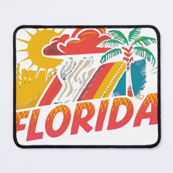 Item preview, Four Seasons in One Day – Florida Weather Vibes Retro Art designed and sold by UrbanPunch.
