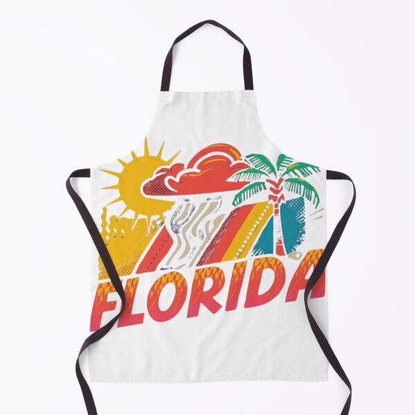 Item preview, Four Seasons in One Day – Florida Weather Vibes Retro Art designed and sold by UrbanPunch.