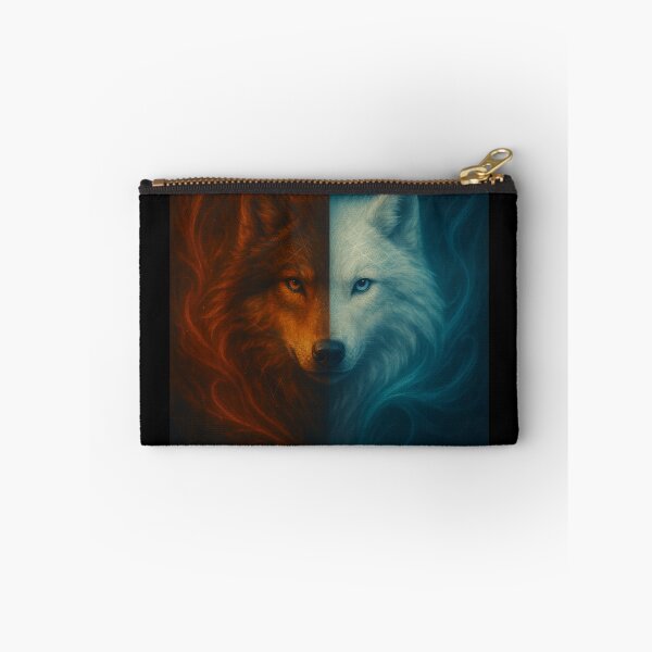 Item preview, Ember and Ice: The Twin Wolves designed and sold by GeoWild Designs.