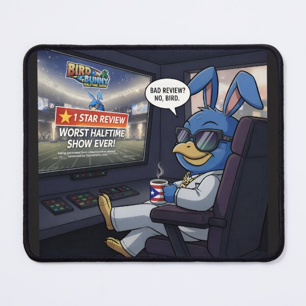 Item preview, Bad Review No Bird Meme - Bird Bunny Halftime Show Response - Funny Clap Back 2026 designed and sold by SammyMorry.